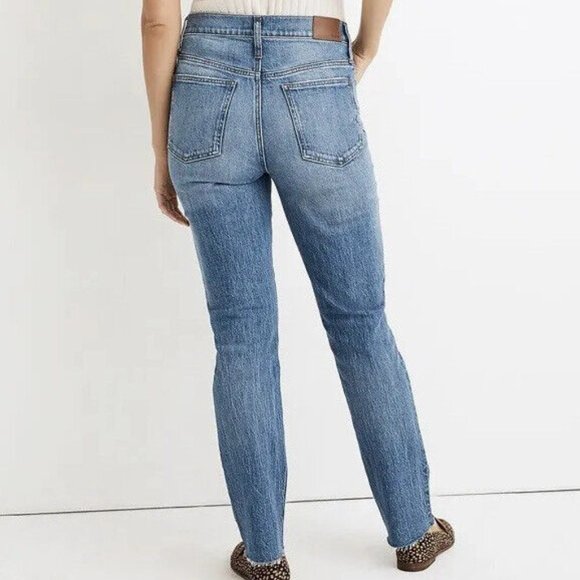 Madewell The Perfect Vintage Jean Raw Hem 30 - Picture 1 of 5